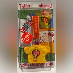 Vintage 2007 Sanrio JAPAN Hello Kitty Keychain Key Ring Screen Cleaner